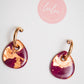 Isabella Huggie Hoops | Velvet Ember