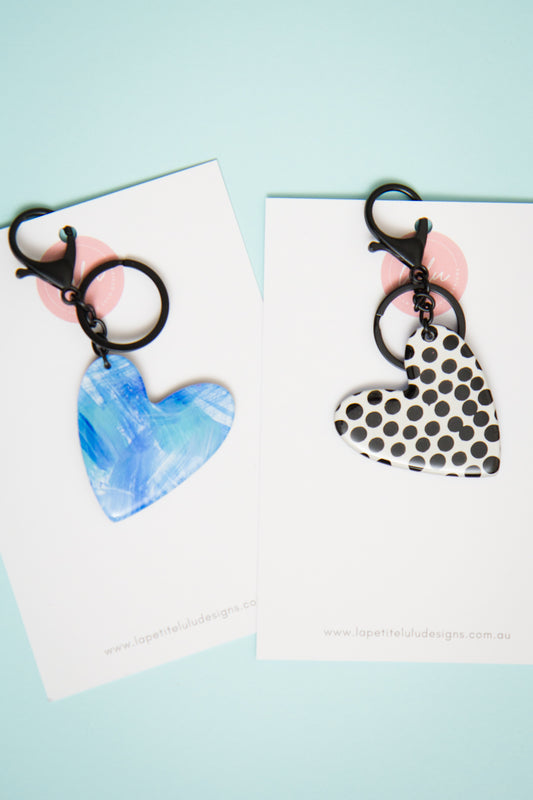 Heart Key Ring | Big Dot Energy (Reversible)