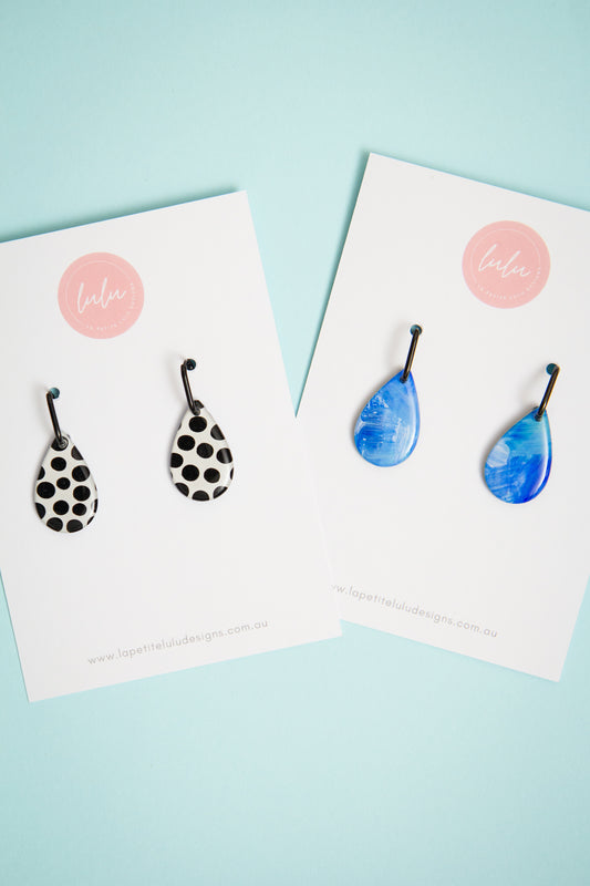 Noor Huggie Hoops | Big Dot Energy (Reversible)