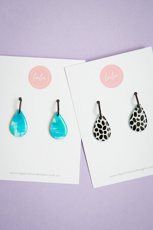 Noor Huggie Hoops | Spot On (Reversible)