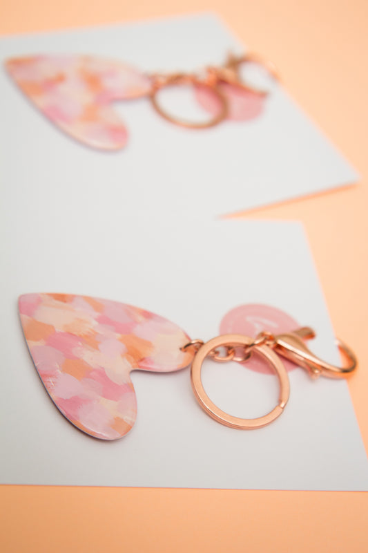 Heart Key Ring | Blushlight