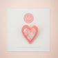 Mini Heart Brooch | Blushlight