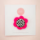 Mini Flower Brooch | Cookies & Cream