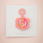 Mini Flower Brooch | Bubblegum (Guava)