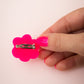 Mini Flower Brooch | Bubblegum (Hot Pink)