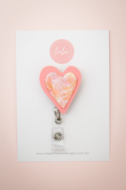 Heart Badge Reel | Blushlight