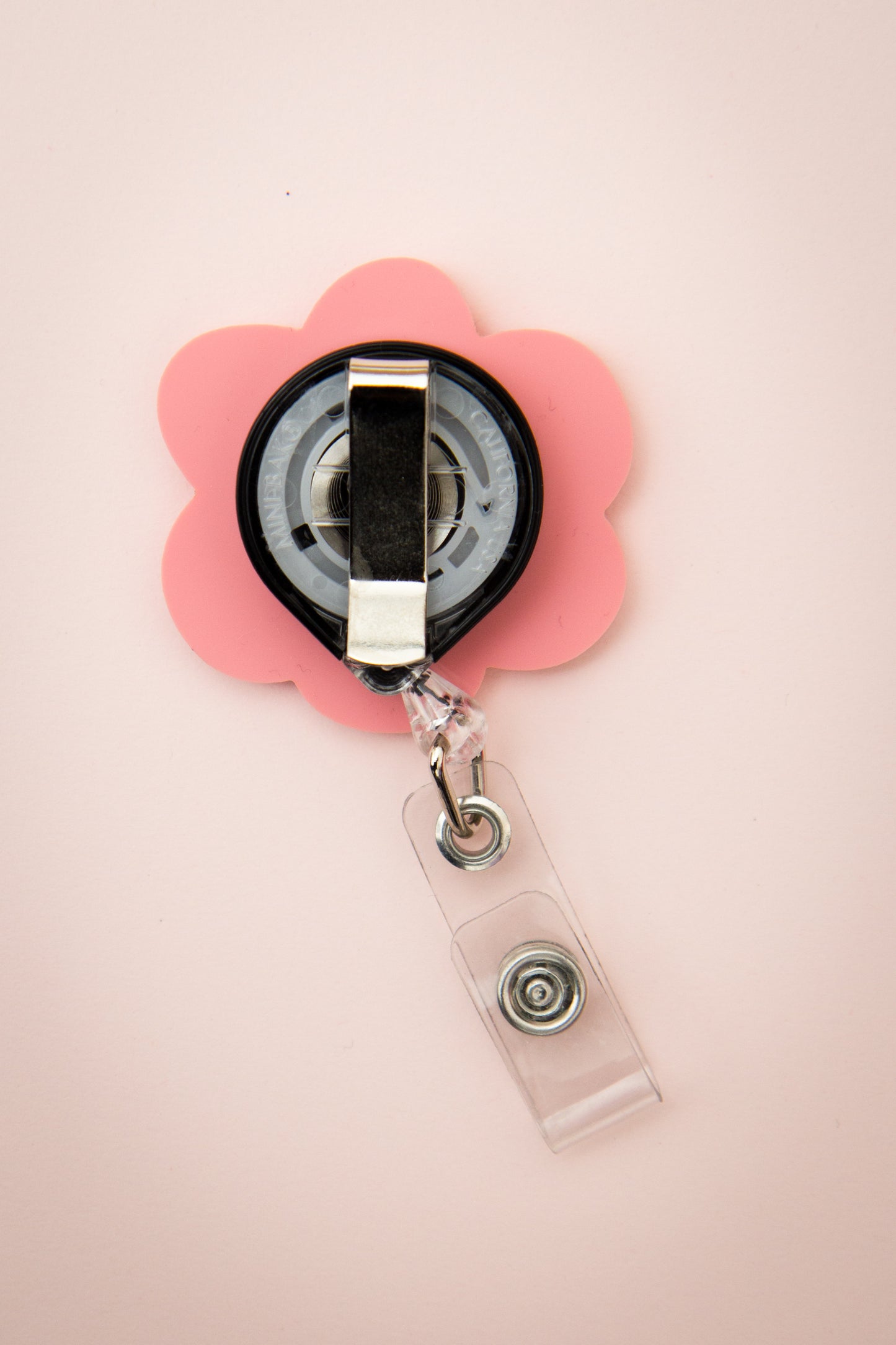 Flower Badge Reel | Bubblegum (Guava)