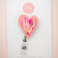Heart Badge Reel | Bubblegum (Guava)
