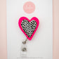 Heart Badge Reel | Cookies & Cream