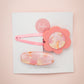 Hair Clip Set of 2 | Blushlight Flower