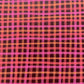 Penny Dangle | Neon Abstract Gingham (Black)