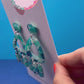 Jellyfish Dangle | Bold Brush (Teal)