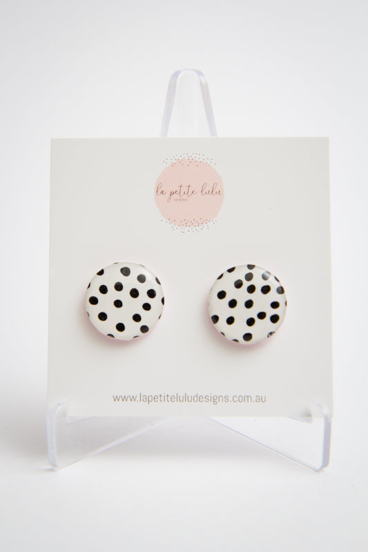 Circle Studs | Seeing Spots