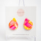 Teardrop Studs | Neon Dreams