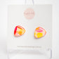 Organic Triangle Studs | Neon Dreams