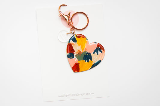 Heart Key Ring | Autumn Dreaming
