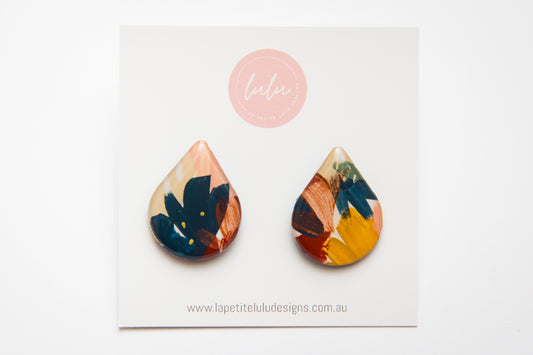 Teardrop Studs | Autumn Dreaming